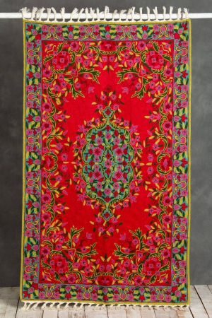 Rosa Embroidered Carpet (5ft x 3ft)